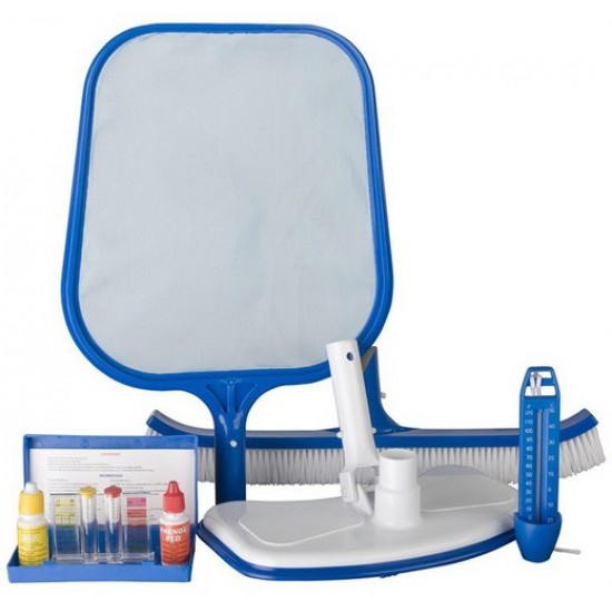 KIT ACESSÓRIOS DE LIMPEZA C/ TESTE PH-CL KIT ACESSÓRIOS DE LIMPEZA C/ TESTE PH-CL